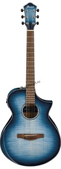 IBANEZ AEWC400-IBB AEWC электроакустическая гитара, цвет индиго санбёрст (глянцевый). - фото 161482