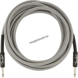 FENDER FENDER 15' INST CABLE WHT TWD инструментальный кабель, белый твид, 15' (4,6 м) - фото 162923