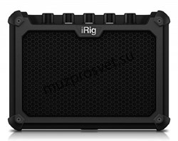 IK MULTIMEDIA iRig Micro Amp портативный моделирующий гитарный усилитель 15 вт с питанием от батарей и встроенным аудио интерфей - фото 162935