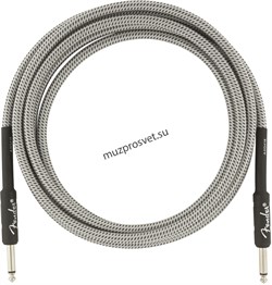 FENDER FENDER 10' INST CABLE WHT TWD инструментальный кабель, белый твид, 10' (3,05 м) - фото 162969