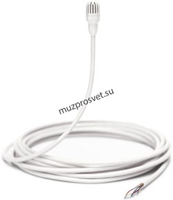 SHURE TL47W/O-NC-A Петличный всенаправленный мирофон TwinPlex,, естественная передача звука, низкая чувствительность, кабель 1.6 - фото 163208