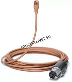 SHURE TL47C/O-MTQG Петличный всенаправленный мирофон TwinPlex, естественная передача звука, низкая чувствительность, кабель 1.6м - фото 163242
