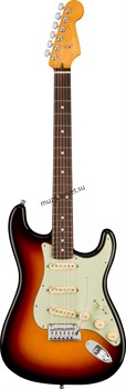FENDER American Ultra Stratocaster®, Rosewood Fingerboard, Ultraburst электрогитара, цвет санберст, в комплекте кейс - фото 163465