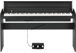KORG LP-180-BK цифровое пианино, 88 клавиш, 10 тембров, 2 эффекта (реверб и хорус), тройная педаль, стойка и адаптор питания в к - фото 164184