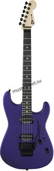 CHARVEL PM SD1 HH FR EBN - D PRPL MET электрогитара, цвет Deep Purple Metallic - фото 164448