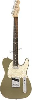 FENDER AM ELITE TELE EB SATIN JPM электрогитара, цвет зеленый металлик, в комплекте кейс - фото 164695