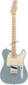 FENDER AM ELITE TELE MN SATIN IBM электрогитара, цвет синий металлик, в комплекте кейс - фото 164756