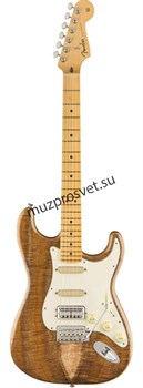 Fender American Original '50s Koa Top Stratocaster, Maple Fingerboard, Natural, электрогитара, цвет натуральный - фото 164841