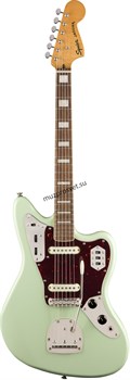 FENDER SQUIER SQ CV 70s JAGUAR LRL SFG электрогитара, цвет зеленый - фото 164924