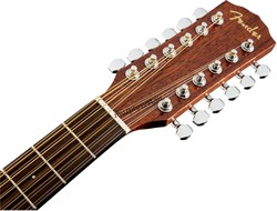 FENDER CD-60SCE DREAD 12-STRNAT WN 12-струнная электроакустическая гитара, цвет натуральный - фото 165555