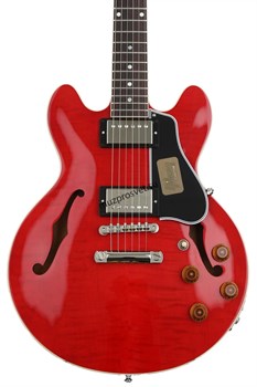 GIBSON CS-336 Figured Top Gloss Faded Cherry полуакустическая гитара, цвет вишневый, в комплекте кейс - фото 165829