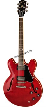 GIBSON 2019 ES-335 DOT ANTIQUE FADED CHERRY полуакустическая электрогитара, цвет вишневый, в комплекте кейс - фото 165841