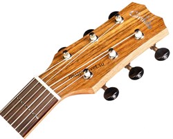 CORDOBA MINI O-CE электроакустическая тревел-гитара, цвет натуральный, в комплекте чехол - фото 165860