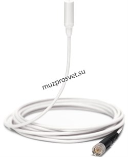 SHURE TL48W/O-MDOT-A Петличный всенаправленный микрофон TwinPlex,, оптимизирован для речи, низкая чувствительность, кабель 1.6мм - фото 165946