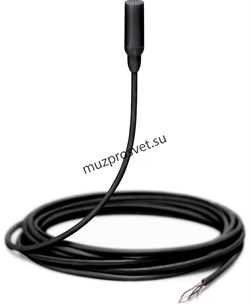 SHURE TL48B/O-NC-A Петличный всенаправленный мирофон TwinPlex,, оптимизирован для речи, низкая чувствительность, кабель 1.6мм, б - фото 165948