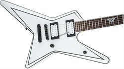 JACKSON GUS G STAR - STN BLK W/WHT PIN Электрогитара, серия Artist Signature - Gus G. - фото 165974