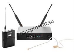 SHURE QLXD14E/153T G51 радиосистема с поясным передатчиком и ушным микрофоном MX153T (телесный) - фото 166194