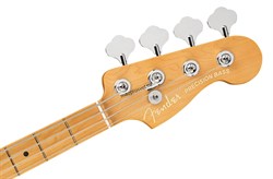 FENDER American Ultra Precision Bass®, Maple Fingerboard, Arctic Pearl электрогитара, цвет белый в комплекте кейс - фото 166898