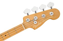 FENDER American Ultra Precision Bass®, Maple Fingerboard, Plasma Red Burst электрогитара, цвет красный в комплекте кейс - фото 166903