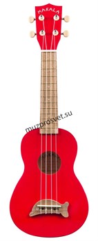 KALA MK-SD/CAR MAKALA CANDY APPLE RED DOLPHIN UKULELE укулеле сопрано, цвет красный - фото 167013