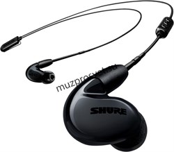 SHURE SE846-K+BT2-EFS премиальные беспроводные внутриканальные Bluetooth наушники, цвет черный. - фото 167197