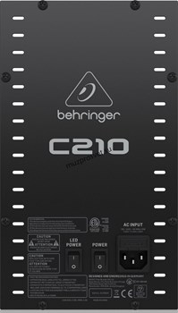 BEHRINGER C210 портативный комплект из сабвуфера 8' и сателлита 4x2,5', 200 Вт. Bluetooth, пульт ДУ, MP3-плеер, микшер - фото 167582