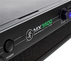 MACKIE MX3500 двухканальный усилитель мощности 2 x 1000Вт @ 8 Ом, 2 x 1350Вт @ 4 Ом, 1 x 2700Вт @ 8 Ом (мостовой режим) - фото 168319