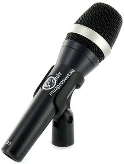 AKG D5 микрофон динамический сценический суперкардиоидный 40-20000Гц, 2,6мВ/Па - фото 17756