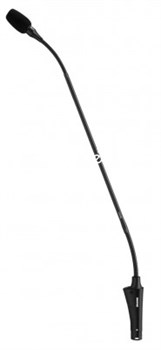 SHURE CVG18-B/C конденсаторный кардиоидный микрофон на гибком держателе, встроенный преамп, черный, длина 45 см. - фото 17775