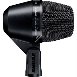 SHURE PGA52-XLR кардиоидный микрофон для ударных, c кабелем XLR -XLR - фото 17798