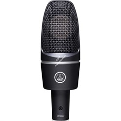 AKG C3000 микрофон конденсаторный кардиоидный, с мембраной 1', перекл.: НЧ,-10дБ, с держателем H85 - фото 17806