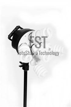 Постоянный свет FST KF-130II (5*45Вт + софтбокс 60*90) флуоресцентный осветительный прибор, шт - фото 18029