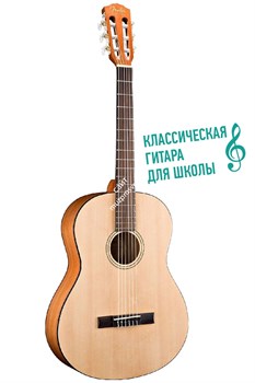 FENDER ESC80 NATURAL CLASSICAL 3/4 классическая акустическая гитара, размер 3/4, цвет - натуральный - фото 18730