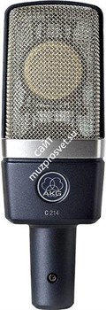 AKG C214 микрофон конденсаторный кардиоидный, с мембраной 1', 20-20000Гц, 20мВ/Па - фото 18831