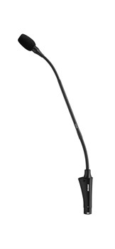 SHURE CVG12S-B/C конденсаторный кардиоидный микрофон на гибком держателе с выключателем, встроенный преамп, черный, длина 30 см. - фото 18855
