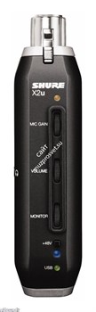 SHURE X2U XLR-to-USB адаптер для подключения микрофонов к ПК - фото 18888