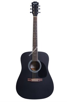 ROCKDALE SDN-BK DREADNOUGHT BLACK акустическая гитара, дредноут, цвет чёрный - фото 19128