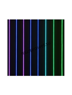 VPL305-20
                Светодиодный эффект VPL305-20
Источник света 64 RGB светодиодов. Шаг пикселя 19,5мм. Управление по DMX 3/6/48/96 каналов. Угол раскрытия 120°. Защита корпуса ip66. Потребление 9Вт. Габариты 305 x 53 x 34 мм. Вес 0,4кг. - фото 192049