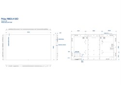 Дисплей D-Line Philips 98" 98BDL4150D/00 - фото 194021