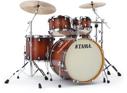 TAMA VP52KRS-ABR SILVERSTAR CUSTOM ANTIQUE BROWN BURST ударная установка из 5 барабанов, цвет - коричневый бёрст - фото 19460