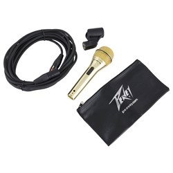 Peavey PVi 2G XLR Комплект с динамическим микрофоном  кабелем и креплением - фото 205406
