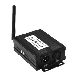 Беспроводной приемник-передатчик DMX512 Anzhee Wi-DMX Transceiver Full. Приёмник-Передатчик Wi-DMX сигнала / DMX-512 / 2,402 - 2,480 ГГц, ISM , 79 каналов / 3-pin XLR male/female / 600 метров / 5 протоколов. - фото 206064