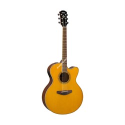 YAMAHA CPX600 VT - акустическая гитара со звукоснимателем, цвет винтажный натуральный - фото 21933