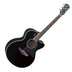 Yamaha CPX700II BLACK -  акустическая гитара со звукоснимателем, цвет черный - фото 21934