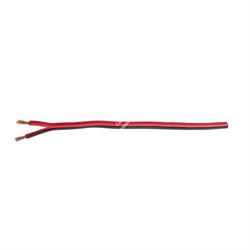 INVOTONE IPC1740RN - колоночный плоский, красно-черный кабель,2х1 мм2, в катушке 100м - фото 22084