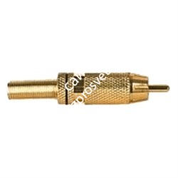 Proel MRCA30 - разъем тюльпан, кабельный, "золото", корпус металл - фото 22724