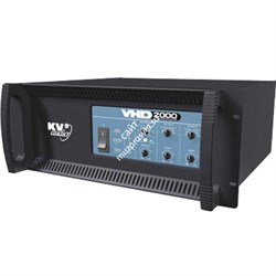 KV2 VHD2000 - усилитель-контроллер трехполосный для серии VHD,2400Вт, встр. кроссовер, лимитер.32кг. - фото 22977