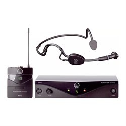 AKG Perception Wireless 45 Sports Set BD A - Радиосист. микрофоном с оголовьем C544L, приёмник SR45 - фото 25112