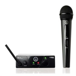 AKG WMS40 Mini Vocal Set BD US25D - радиосистема вокальная с приёмником SR40 Mini (540.4МГц) - фото 25132