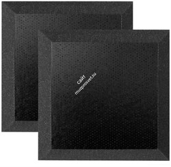 Ultimate UA-WPBV-12 комплект звукопоглощающих панелей 2 шт., размер 305х305х51мм, цвет серый - фото 27876